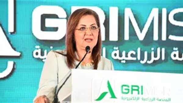 وزيرة التخطيط هالة