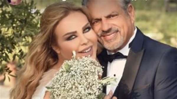 رولا سعد وزوجها 