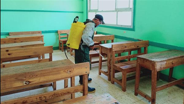 تعقيم اللجان بكفر