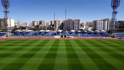 استاد الإسكندرية يوافق على استقبال مباراة الزمالك وغزل المحلة