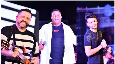 الصور الكاملة لحفل فؤاد وإدوارد وبندق في الساحل الشمالي