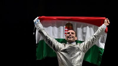 آرون سيلاجي يحقق رقمًا تاريخيًا بعد الفوز بذهبية السلاح في طوكيو 2020