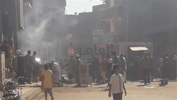 موقع الحريق