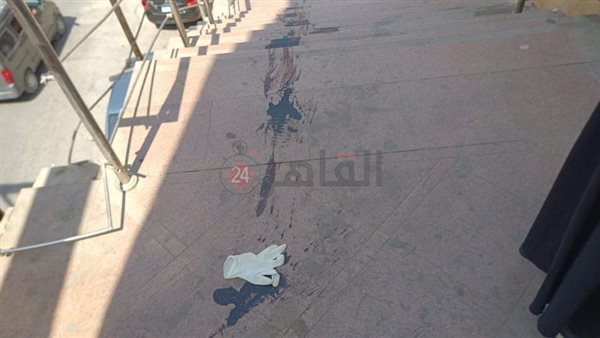 طعن سيدة في شارع