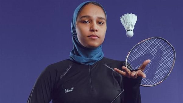 ضحى هاني لاعبة الريشة