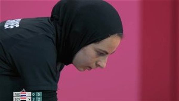 دينا مشرف لاعبة تنس