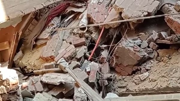 انهيار عقار إمبابة