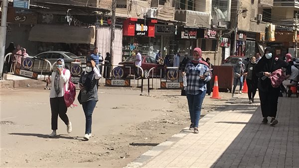 طلاب كفر الشيخ أثناء