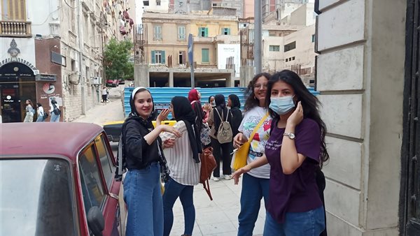 طلاب الثانوية بالإسكندرية