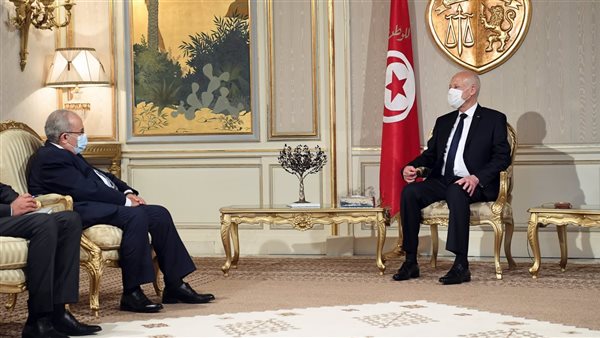  قيس سعيد ولعمامرة