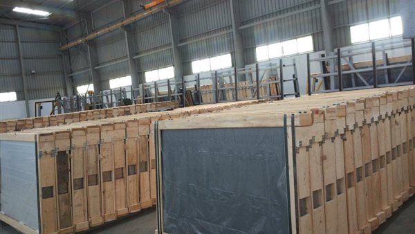 صادرات الزجاج 