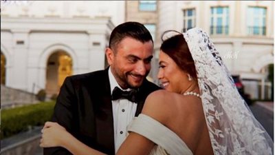 15 صورة من حفل زفاف الفنانة هاجر أحمد بحضور المشاهير ونجوم الفن