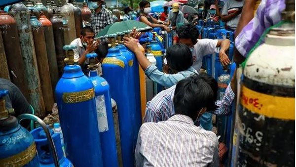 أزمة كورونا في بورما