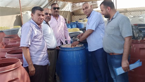 ضبط مخلل فاسد بالبحيرة