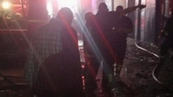 حريق شبرا الخيمة