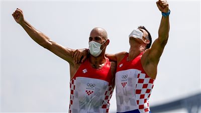 كرواتيا تحرز الميدالية الذهبية في التجديف بأولمبياد طوكيو2020