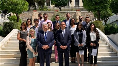 رئيسة اليونان تستقبل الوفد الشبابي المصري القبرصي خلال زيارتهم أثينا (صور)