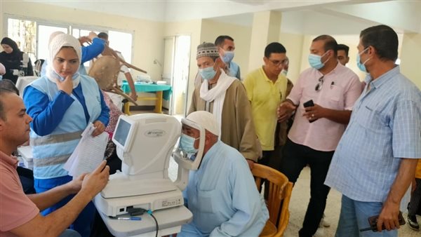 إجراء الكشف الطبي