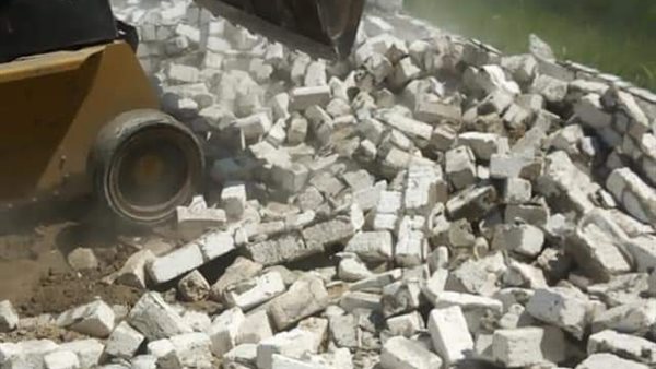 إزالة تعديات في الفيوم