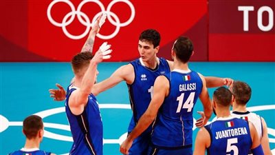 كرة الطائرة.. إيطاليا تهزم إيران بثلاثة أشواط في طوكيو 2020