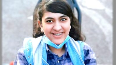 طالبة مصرية تفوز بجائزة الرسم من 