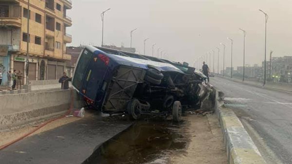 انقلاب أتوبيس مدارس