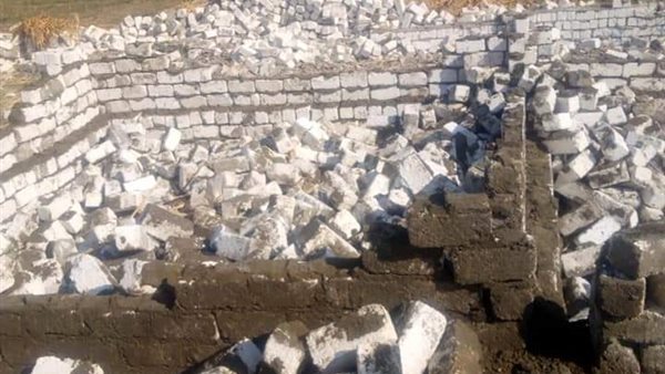 إزالة تعديات في الفيوم