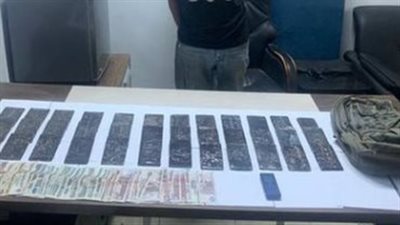 القبض على شخص بحوزته 3 كيلو جرام حشيش بالزاوية الحمراء