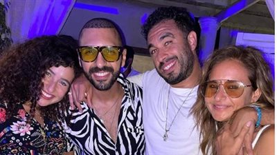 صور وفيديوهات تجمع نيللي كريم وهشام عاشور.. والثنائي يستعد لعقد القران في هذا التوقيت 