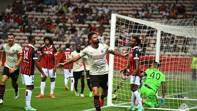 ميلان يتعادل مع نيس بهدف وديًا 