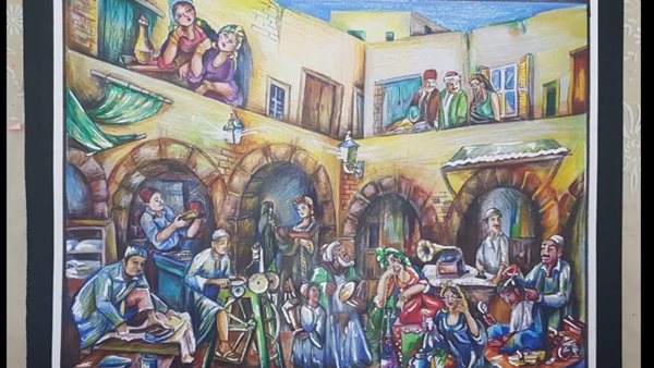 اللوحة الفائزة بجائزة