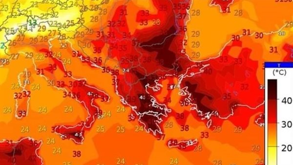 موجة حارة في الشرق