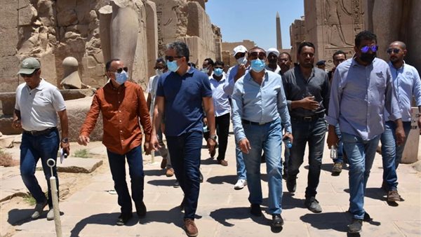 وزير السياحة يتفقد