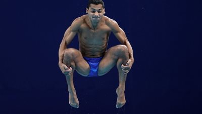 طوكيو 2020.. مهاب مهيمن يودع نهائي الغطس بعد إنجاز تاريخي