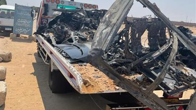 العناية الإلهية تنقذ 5 أشخاص من الموت المحقق داخل سيارة بسوهاج