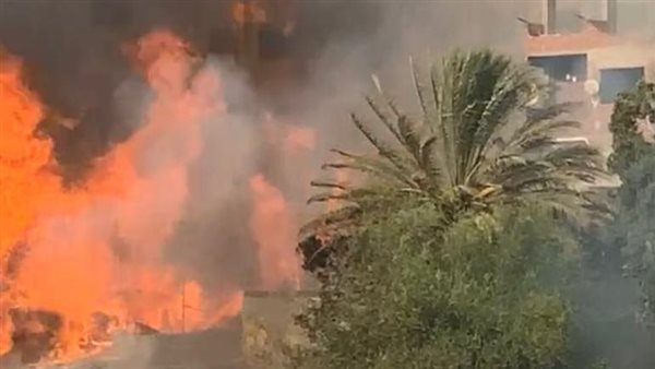 حريق بمصر القديمة