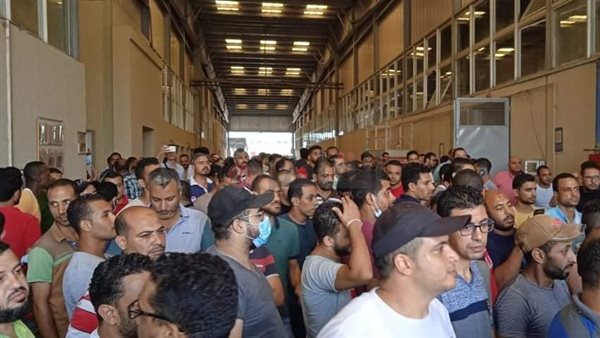 إضراب عمال شركة لورد