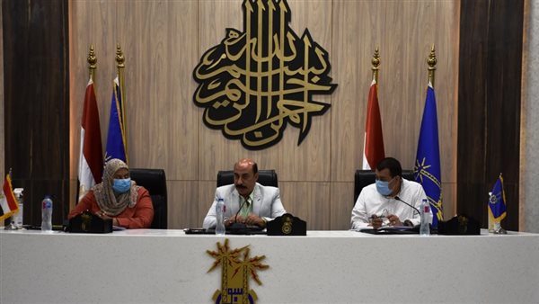 محافظ أسوان ونائبته