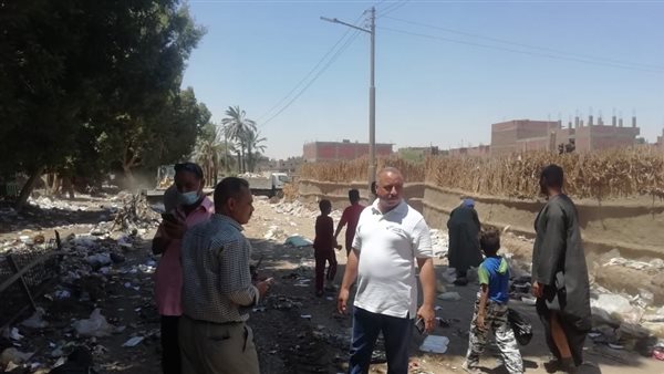 حملة نظافة بأسيوط