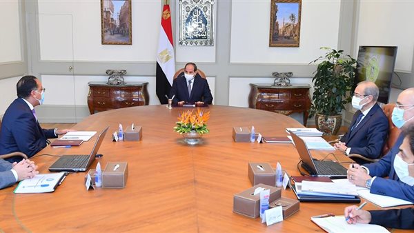 السيسي ورئيس الوزراء