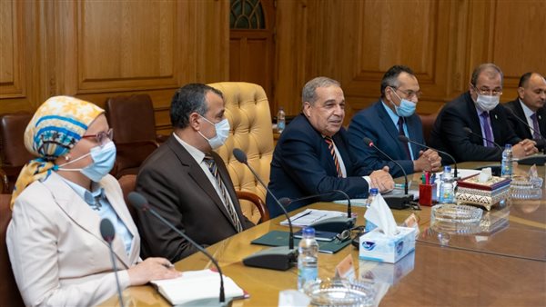 اجتماع وزير الإنتاج