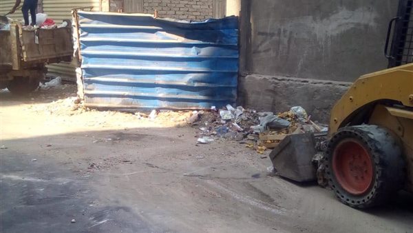 رفع قمامة من شوارع