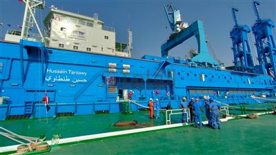 أول صور من داخل الكراكة حسين طنطاوي قبل تدشينها بحضور رئيس الوزراء