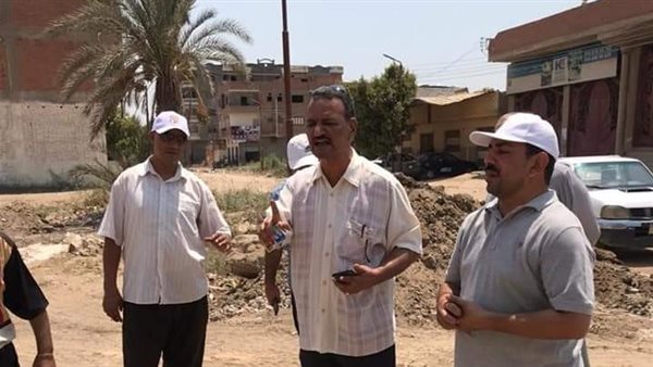 إزالة تعديات في الفيوم