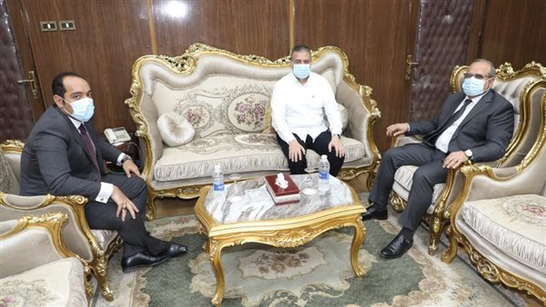 محافظ المنوفية ورئيس