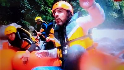 “تحس إنه خارج من خمارة”.. شاهد كيف سخر رامز جلال من المطرب وائل جسار (فيديو)