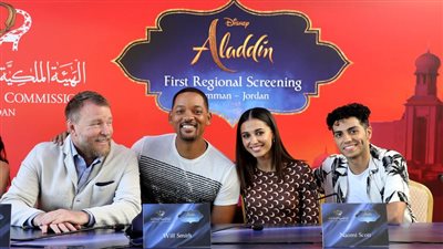 الترويج لفيلم “Aladdin” في منطقة الشرق الأوسط يبدأ من الأردن