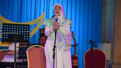 عايدة الأيوبي تبدع في أمسية رمضانية علي المكشوف بالأوبرا (صور)