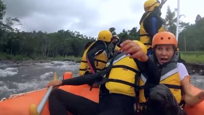 شيرين رضا بعد مقلب رامز في الشلال: الرجالة هتفرح في(فيديو)