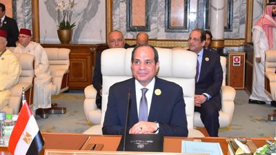 السيسى: نجدد عزمنا على بناء مقاربة شاملة للأمن القومي العربي (النص الكامل)